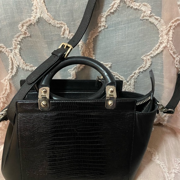 Custom painted Authentic Givenchy croci satchel - Picture 2 of 16